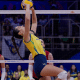 Júlia Kudiess tranquiliza após susto antes de partida contra a Turquia