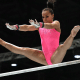 Thais Fidélis faz um tkachev no Pan-Americano de ginástica artística