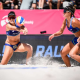 Thamela e Vic no Elite 16 de Ostrava