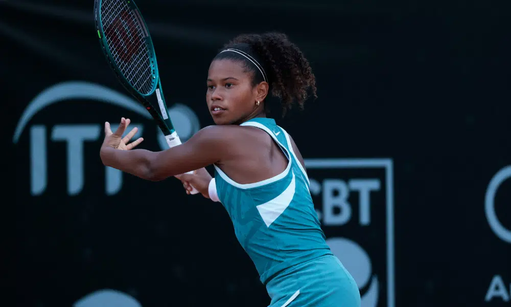 Victoria Barros em Roland Garros