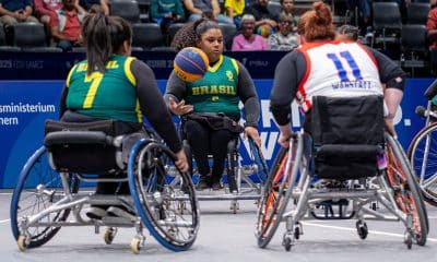 Seleção feminina do Brasil de basquete 3x3 em cadeira de rodas na Universíade