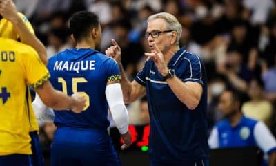 Bernardinho aponta tensão em duelo contra a Argentina pela Liga das Nações (VNL) de vôlei masculino