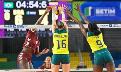 Brasil na Copa América de Vôlei Feminino com time Sub-23 - Seleção Brasileira