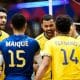 Tabela da fase final da VNL masculina com Brasil nas quartas de final contra a China