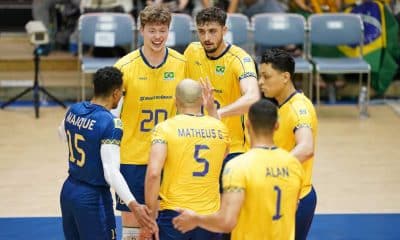Com apenas três titulares, o Brasil mostrou força do elenco e venceu Alemanha pela VNL