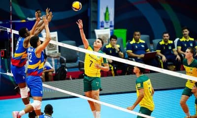 Brasil atropela Colômbia na estreia do Mundial Sub-19 de vôlei masculino