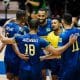 Brasil com Lucarelli em jogo contra Turquia pela Liga das Nações (VNL). Vitória da Seleção Brasileira