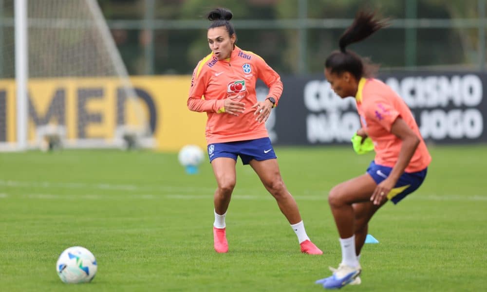 Brasil e Marta na Copa América Feminina de futebol