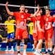 Brasil leva 3 a 0 da Polônia e fica com a medalha de prata do vôlei masculino na Universíade
