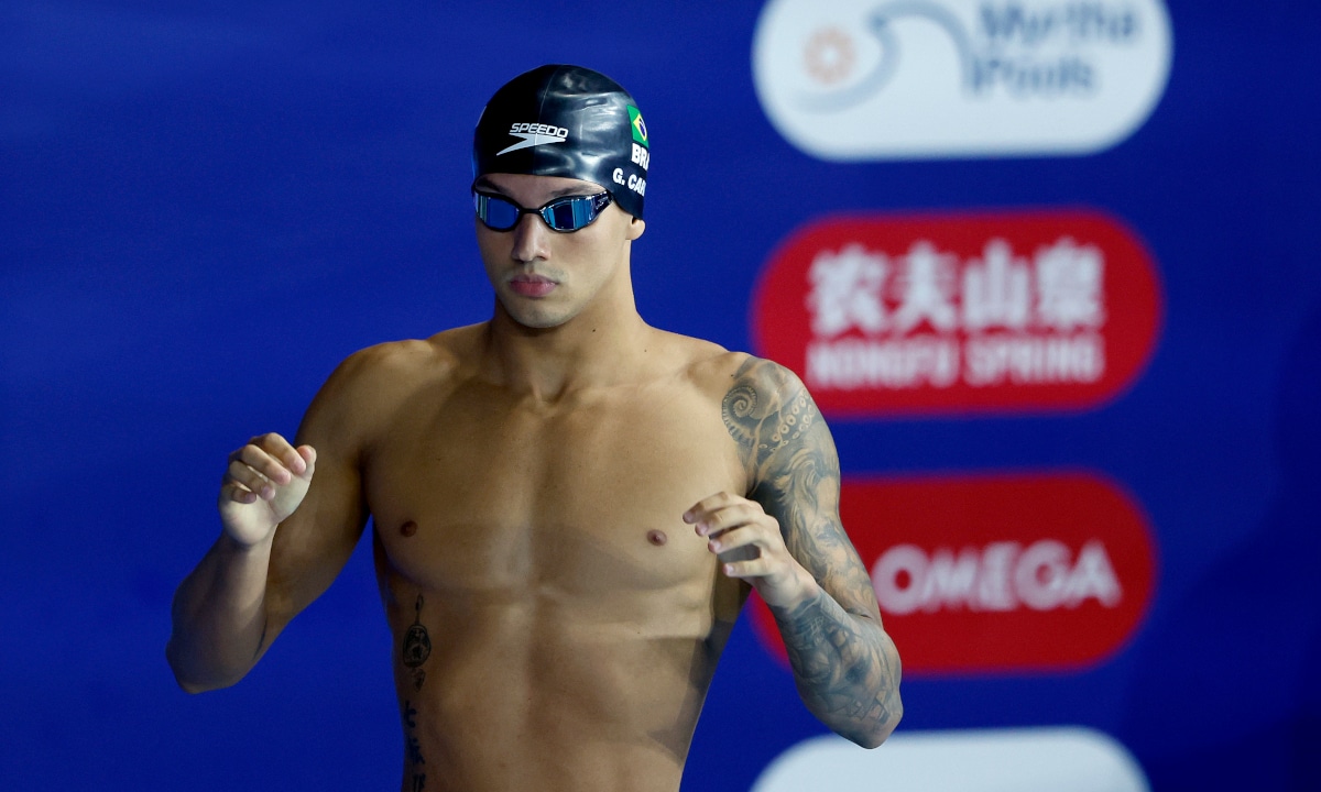 Guilherme Caribe é a maior esperança de medalha para o Brasil no Mundial (Satiro Sodré/CBDA)