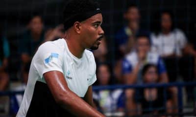Donnians Oliveira Badminton na Universíade ao lado de Ana Júlia Ywata