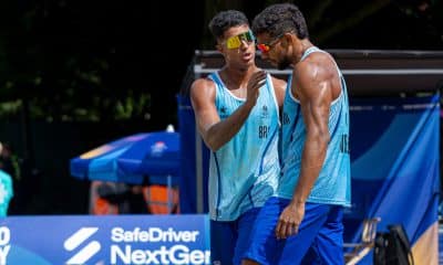 Dupla Denilson e Wesley Vôlei de Praia na Universíade