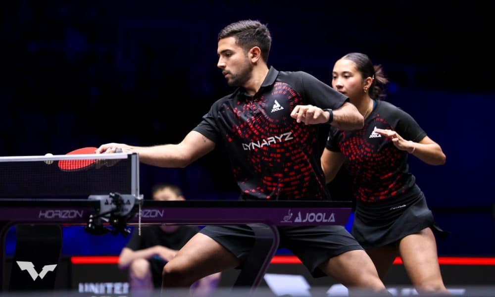 Giulia Takahashi e Guilherme Teodoro - Smash dos Estados Unidos de tênis de mesa