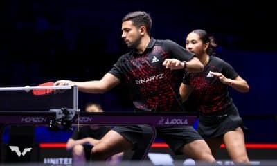Giulia Takahashi e Guilherme Teodoro - Smash dos Estados Unidos de tênis de mesa