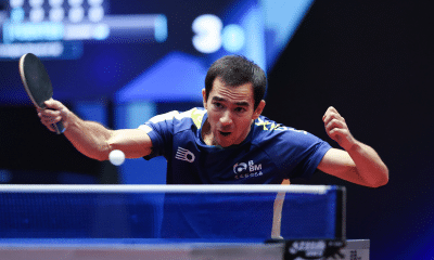 Hugo Calderano no WTT de Buenos Aires