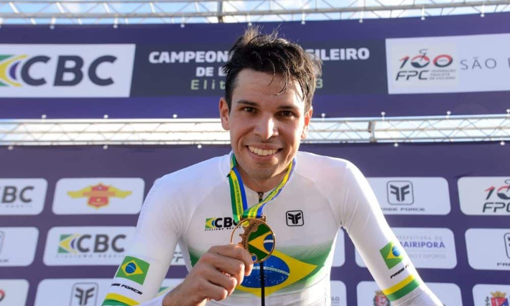 João Pedro Rossi conquista o título brasileiro do contrarrelógio na elite masculina