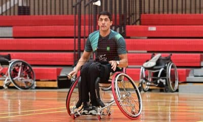 Júlio Godoy foi um dos cinco brasileiros que venceu na estreia do Internacional Britânico e Irlandês de Parabadminton