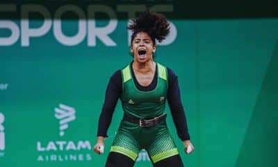 Laura Amaro conquista três medalhas no Campeonato Pan-Americano de levantamento de peso