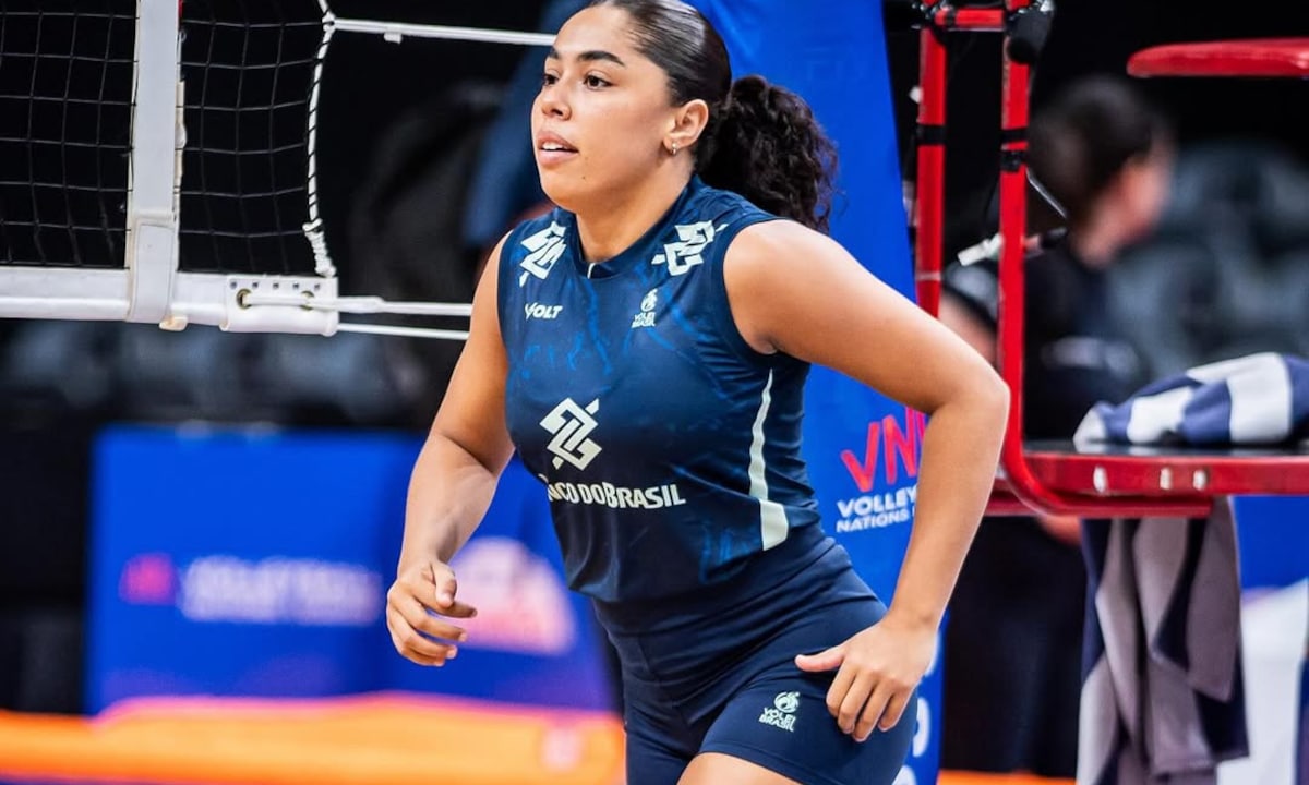 Marcelle - Brasil na Liga das Nações VNL - Primeira chance na Seleção Brasileira adulta