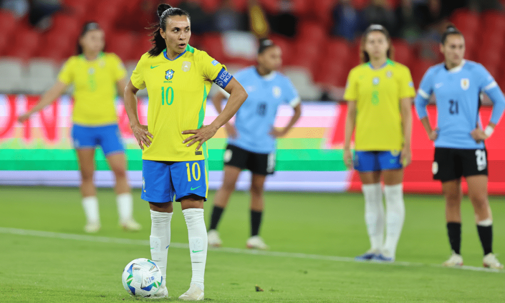 Marta - Brasil x Uruguai - Copa América Feminina