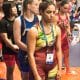 Mayara Neper no campeonato mundial sub-17 de wrestling