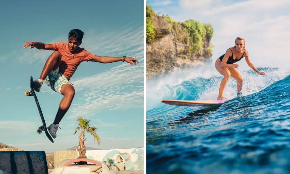 Meditação ativa- o que o surfe e o skate ensinam sobre estar presente
