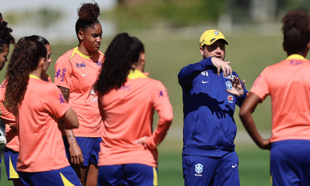 Seleção Feminina de futebol - Treinos para Copa América Feminina
