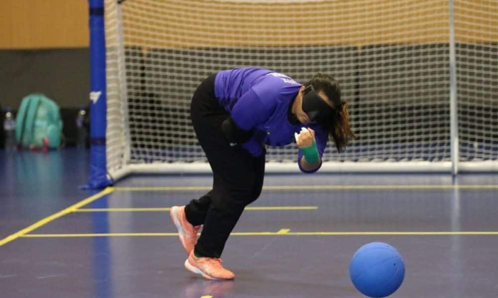 Seleções do Brasil participam do Troféu Internacional de goalball do Reino Unido