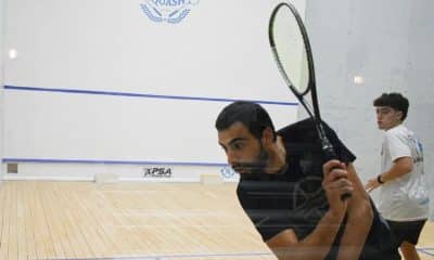 Guilherme Melo no Aberto do Paraguai de Squash