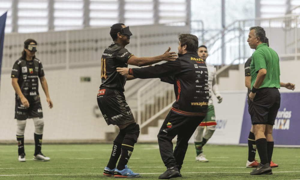 Time gaúcho vai à final da Liga Nacional de Futebol de Cegos