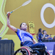 Ana Gomes no Internacional do País de Gales de parabadminton