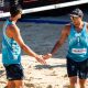 André e George vôlei de praia Elite 16 de Gstaad