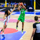 Ayla McDowell foi a cestinha do Brasil no jogo contra a França na Copa do Mundo Sub-19 de basquete feminino