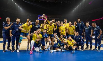Brasil Argentina jogadores vôlei VNL masculina Liga das Nações de vôlei masculino