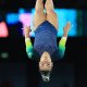 Camilla Gomes na Copa do Mundo de ginástica de trampolim