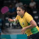 Edwarda Oliveira no Internacional do País de gales de parabadminton