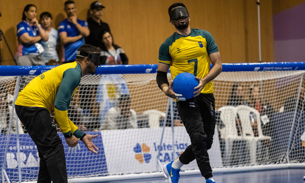 Emerson goalball Campeonato das Américas de Goalball Brasil seleção brasileira de goalball masculino