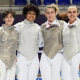 Equipe do florete feminino do Brasil no Mundial de Esgrima 2025