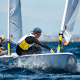 Erik Scheidt no Mundial Júnior ILCA 4 de vela