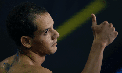 Guilherme Caribé natação 100 m livre final Mundial de Esportes Aquáticos