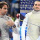 Paulo Morais e Guilherme Toldo no Mundial de esgrima na Geórgia