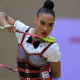 Geovanna Santos na Copa do Mundo de ginástica rítmica na Romênia