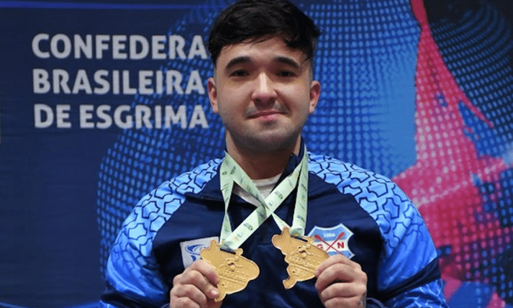 Kevin Damasceno é o destaque do primeiro dia do Campeonato Brasileiro de Paraesgrima