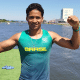 Lucas dos Santos no Mundial Sub-23 e junior de canoagem velocidade