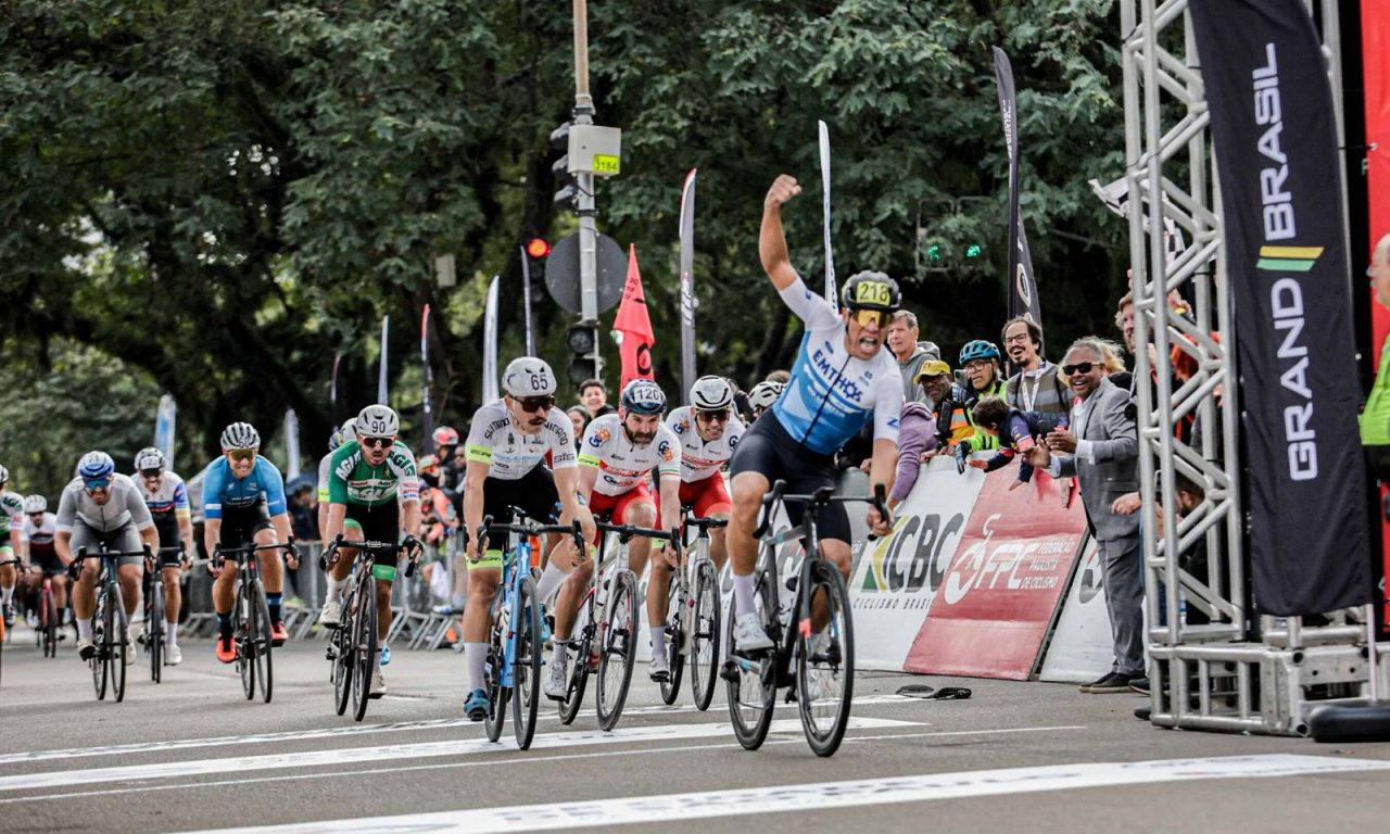 Luiz Fernando Almeida Thayná de Lima GP Cidade de São Paulo de Ciclismo