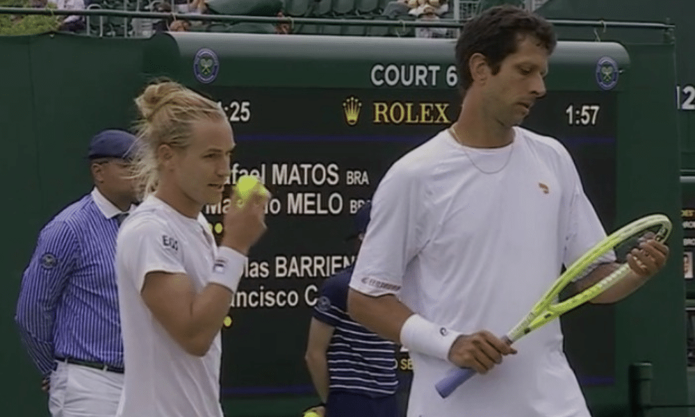 Rafael Matos Marcelo Melo tênis duplas wimbledon quartas