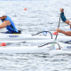 Fernando Rufino e Igor Tofalini foram ao pódio em Paris-2024 em prova mantida na paracanoagem de Los Angeles-2028