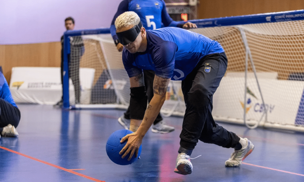 Paulinho goalball Campeonato das Américas de Goalball Brasil seleção brasileira de goalball masculino