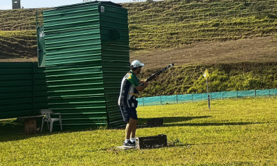 Roberth Vieira skeet tiro esportivo etapa de Lonato del Garda da Copa do Mundo de Espingarda Rodrigo Simões