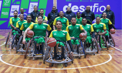Seleção Brasileira masculina de basquete em cadeira de rodas Seleção masculina de basquete em cadeira de rodas Seleção Brasileira masculina de basquete em cr Seleção masculina de basquete em cr Copa América de basquete em CR